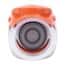 Eldon James SeriesLock® Quick-Disconnect Fitting, Sanitary Flange Body, Kynar PVDF, Valved, Viton O-Ring, SS Spring, Large, 3/4" Sanitary & 3/4" ID