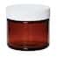 Environmental Express Straight-Side Glass Jar, Level 1, Amber, 60 mL; 24/CS