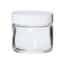 Environmental Express Straight-Side Glass Jar, Level 1, Clear, 125 mL; 24/CS