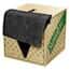 Fytertech Spilfyter Recycled Universal Black Heavyweight Perforated Spill Pad, 16" x 18", 100/Case