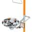 Guardian Equipment Combination Safety Shower with Eyewash, Barrier-Free Shower with WideArea™ Eye/Face Wash, Stainless Steel Bowl and ABS Plastic Shower Head