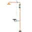 Guardian Equipment Combination Safety Shower with Eyewash, Barrier-Free Shower with WideArea™ Eye/Face Wash, Stainless Steel Bowl and ABS Plastic Shower Head