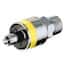 ICI Quick Ship Envision Complete Plumbing Assemblies, Left Side, Vacuum, Yellow
