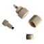 Idex Peristaltic Tubing Adapter, Large Bore, PEEK/ETFE, 0.070" Bore, 0.25" OD x 0.10 to 0.15" ID; 2/PK