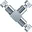 Idex VHP Tee Assembly, SS, 0.020" ID, 1/16" OD Tubing, 10-32 Coned; 1/EA