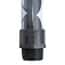 Koflo 1-1/2-40C-4-12-2 Clear PVC schedule 40 pipe mixer; 1-1/2" NPT(M), 12 elements