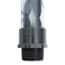 Koflo 1-1/2-40C-4-6-2 Clear PVC schedule 40 pipe mixer; 1-1/2" NPT(M), 6 elements