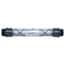 Koflo 1-1/2-40C-4-6-2 Clear PVC schedule 40 pipe mixer; 1-1/2" NPT(M), 6 elements