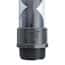 Koflo 2-40C-4-6-2 Clear PVC schedule 40 pipe mixer; 2" NPT(M), 6 elements