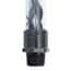 Koflo 3/4-40C-4-12-2 Clear PVC schedule 40 pipe mixer; 3/4" NPT(M), 12 elements