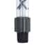 Koflo 3/8-40C-4-12-2 Clear PVC schedule 40 pipe mixer; 3/8" NPT(M), 12 elements