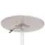 Luxor LX-PNADJ-32RD Round Table, Pneumatic Height-Adjustable; 32"