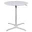 Luxor LX-PNADJ-32RD Round Table, Pneumatic Height-Adjustable; 32"