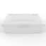 Luxor Stackable Storage Bins, Small, Clear; 8/Pk