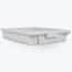 Luxor Stackable Storage Bins, Small, Gray; 8/Pk