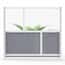 Luxor Modular Room Divider Wall System, Starter Wall, 53" x 48"; 2/Pk