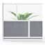 Luxor Modular Room Divider Wall System, Add-On Wall, 53" x 48"