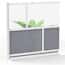 Luxor Modular Room Divider Wall System, Add-On Wall, 53" x 48"