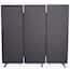 Luxor reclaim™ Acoustic Room Dividers, Dark Gray, 3 Panels