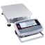 Ohaus i-D61PW12K1R5 Defender 6000 Advanced Washdown Scale, 25 lb x 0.002 lb, Front Mounted Polycarbonate Indicator