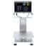 Ohaus i-D61XWE5K1S6 Defender 6000 Advanced Washdown Scale, 10 lb x 0.001 lb, Stainless Steel Indicator 