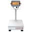 Ohaus D33XW15C1R6 Defender® 3000 Washdown Scale, Column-Mount SS Indicator, 14"x12" Platform, 15kg x 2g