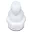 PharmaFluor Compression Fitting, Straight Reducer, PFA, 3/8" OD x 1/4" OD