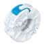 PharmaLok Hygienic Union TC Clamp, Glass-Reinforced White Nylon Blue Lever, 0.5” (12.7 mm) to 0.75” (19.0 mm)