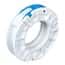 PharmaLok Hygienic Union TC Clamp, Glass-Reinforced White Nylon Blue Lever, 1" (25.4 mm) to 1.5” (38.1 mm)