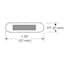 SaniSure SS-SB-0832-PVDF-G Magnetic Gamma Stable Stir Bars, 8 mm x 32 mm, Individually Bagged