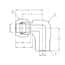 Superlok USA Male Elbow, 1/8" O.D. X 1/4" NPT(M), Stainless Steel; 1/Each