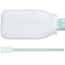 Texwipe TX714A Cleanroom Swab, 0.5"L Knit Polyester Tip, PP Handle; 100/Pk