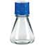 TriForest FBC0125S Baffled-Base Sterile Erlenmeyer Shaker Flask, PC, 125 mL; 144/CS
