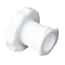 Value Plastics Luer Fitting, White Nylon, Female Luer Thread Cap; 25/Pk