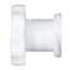 Value Plastics Luer Fitting, White Nylon, Female Luer Thread Cap; 25/Pk