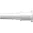 Value Plastics Luer Fitting, Straight Adapter, Polypropylene, Male Luer Slip x Female Luer Thread; 25/Pk