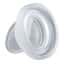 Value Plastics Sanitary Fitting, Straight Adapter, Polypropylene, 3/4" Mini Sanitary x Cap; 100/Pk