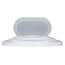 Value Plastics Sanitary Fitting, Straight Adapter, Polypropylene, 1-1/2" Sanitary x Cap; 100/Pk