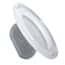 Value Plastics Sanitary Fitting, Straight Adapter, Polypropylene, 1-1/2" Sanitary x Cap; 100/Pk