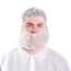 Vanguard Safety Polypropylene Hood, White, Large; 1000/CS