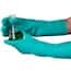 Vanguard Safety  Nitrile Unlined Gloves, 22 mil, 18" Cuff, Green, Extra-Large; 72/CS