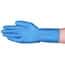 Vanguard Safety Latex Unlined Gloves, 13 mil, 13" Cuff, Blue, Large; 144/CS