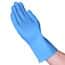 Vanguard Safety Latex Flock Lined Gloves, 16 mil, 13" Cuff, Blue, Extra-Large; 144/CS