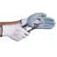 Vanguard Safety G12A27 Foam Nitrile Coated Nylon Knit Work Gloves, White/Gray, Small; 144 Pairs/CS