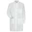 VF Workwear Cuffed Unisex Lab Coat, Poly/Cotton with Inside Pocket, White, Small