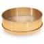 W.S. Tyler 8483 Receiving Pan with Fitted Rim for Nesting 8" Full Height Brass Sieves