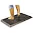 Wearwell Sanitizing Floor Mat, Tall Wall, 32" x 39", Black