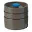 Zefon Cassette Housing, 37 mm, 3 Piece, Opaque Styrene; 50/Bx