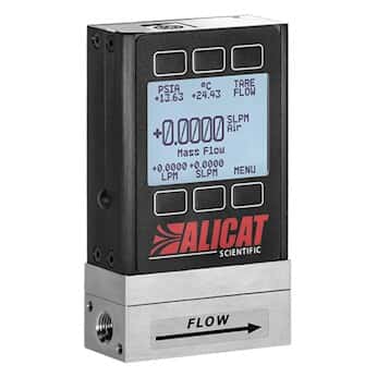 Alicat M-Series Mass Flowmeters with Digital Display, SCCM