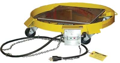 Heated Dolly for 55 Gallon Metal Drums